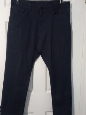 English Laundry Men's Straight Jeans in Dark Navy Blue